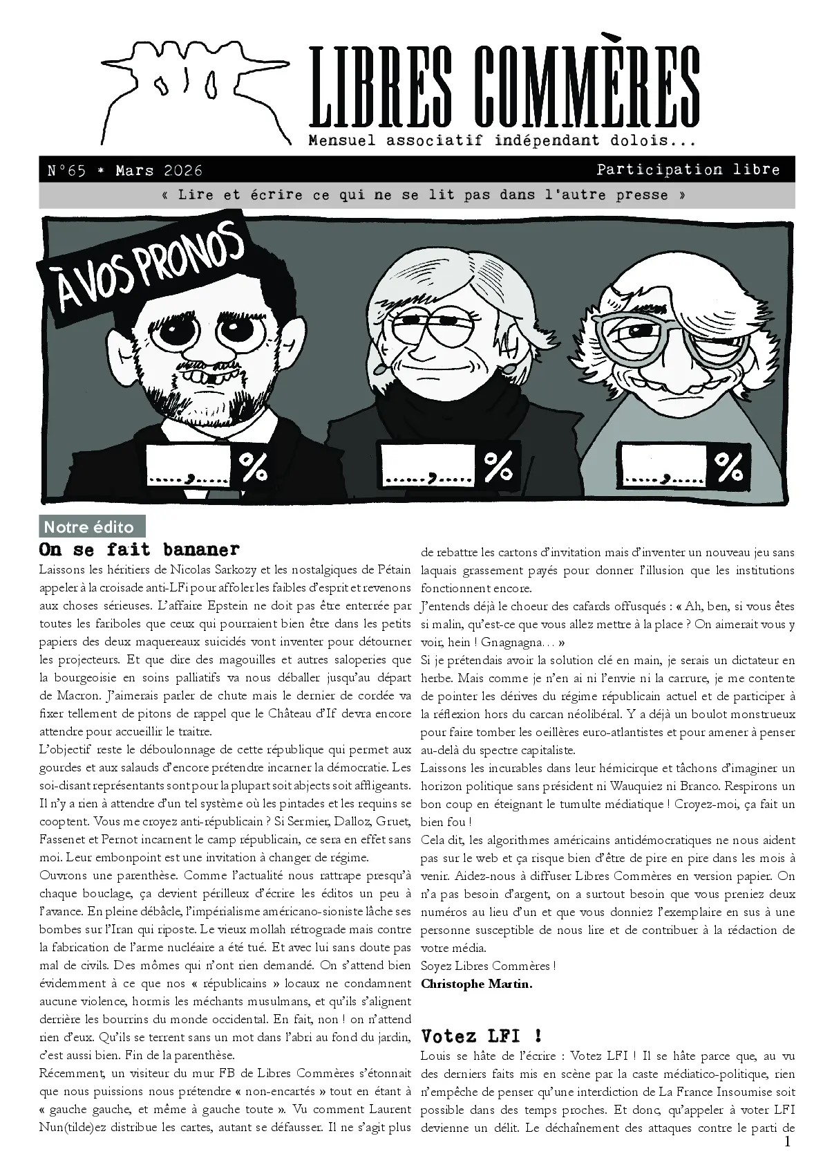 Première page