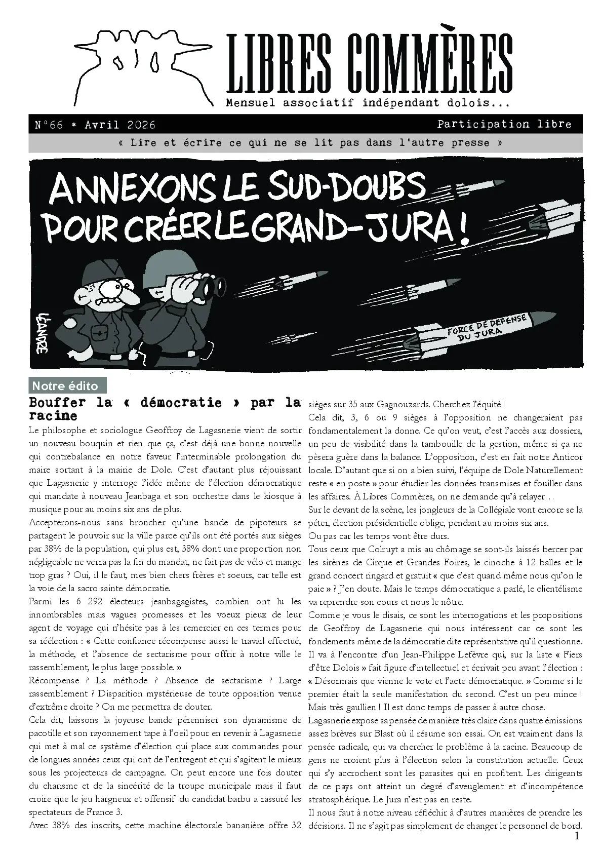 Première page