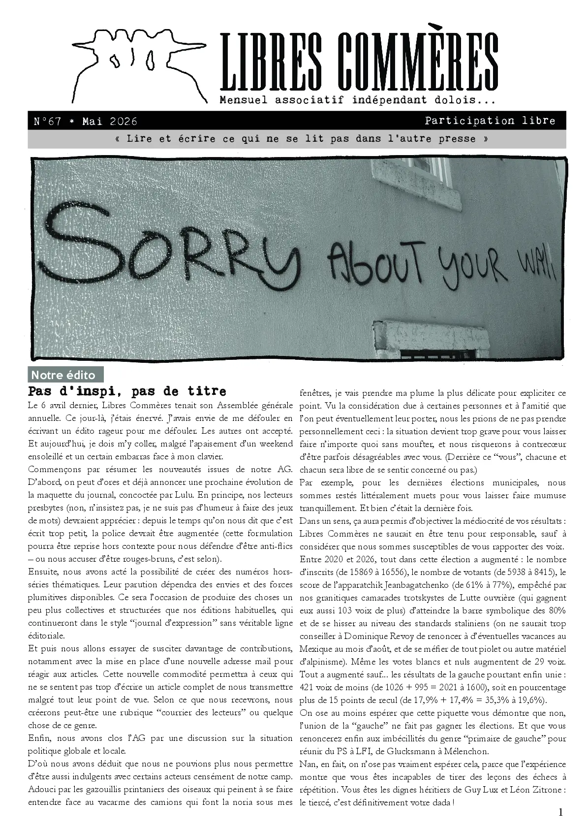 Première page