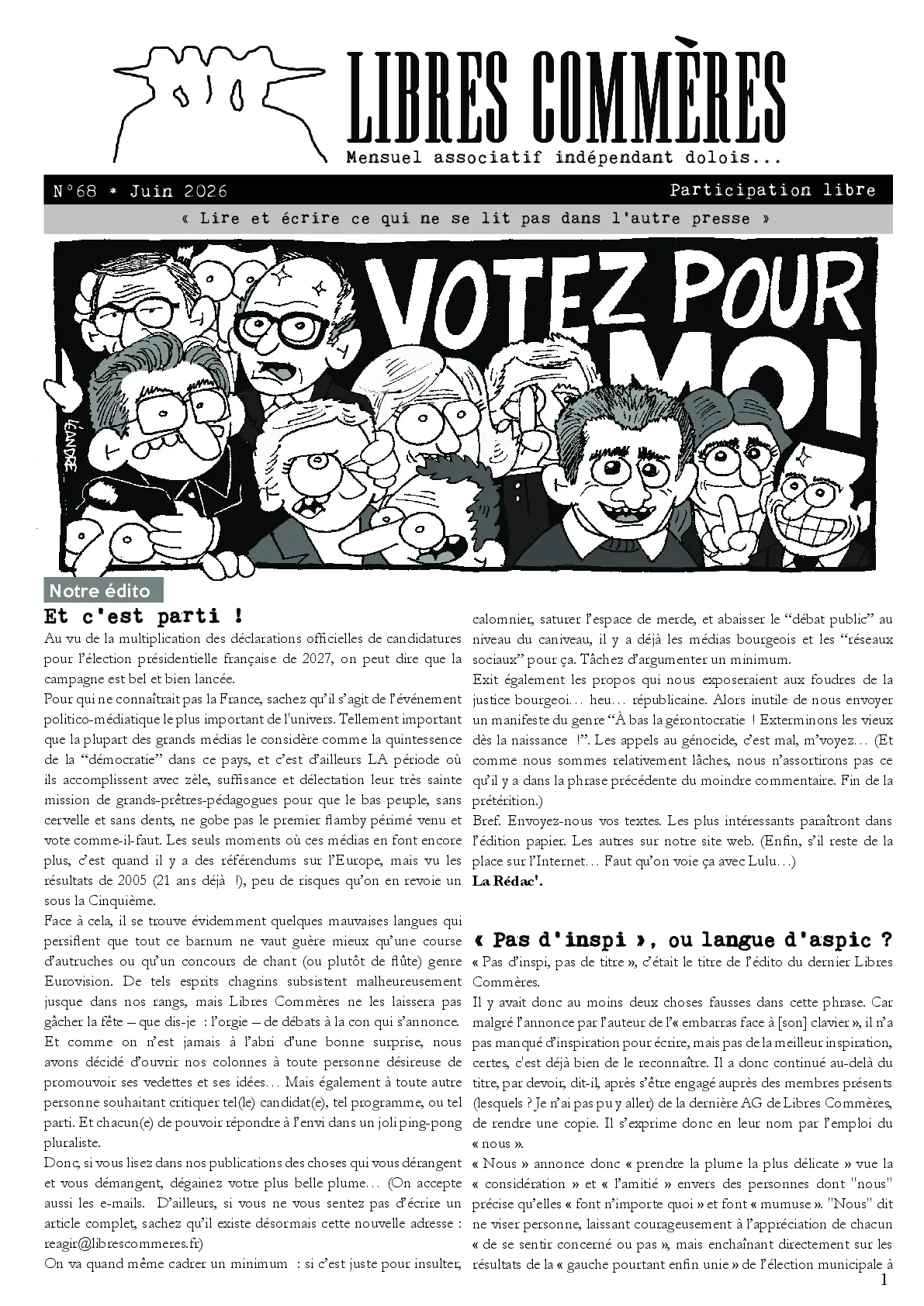 Première page