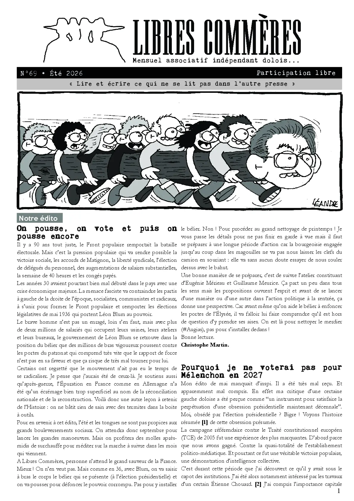 Première page
