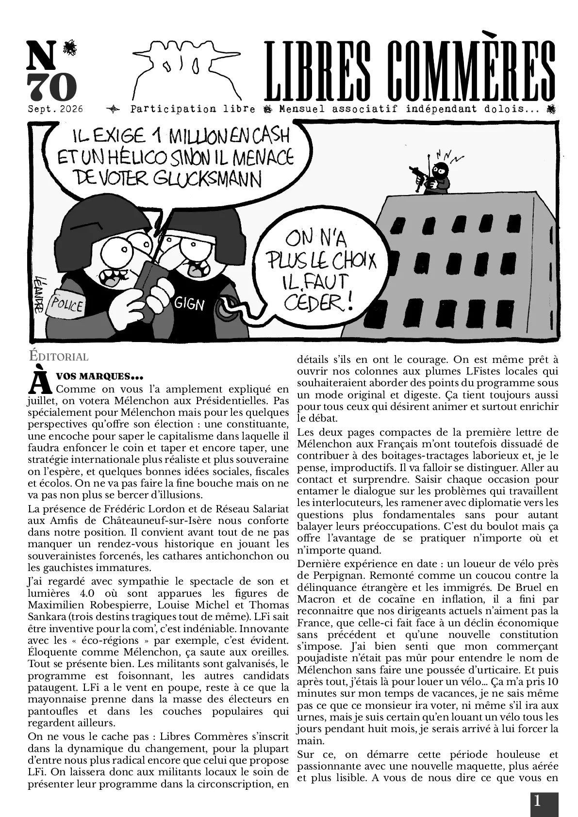 Première page